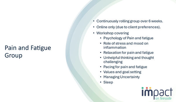 Impact Pain and Fatigue Group